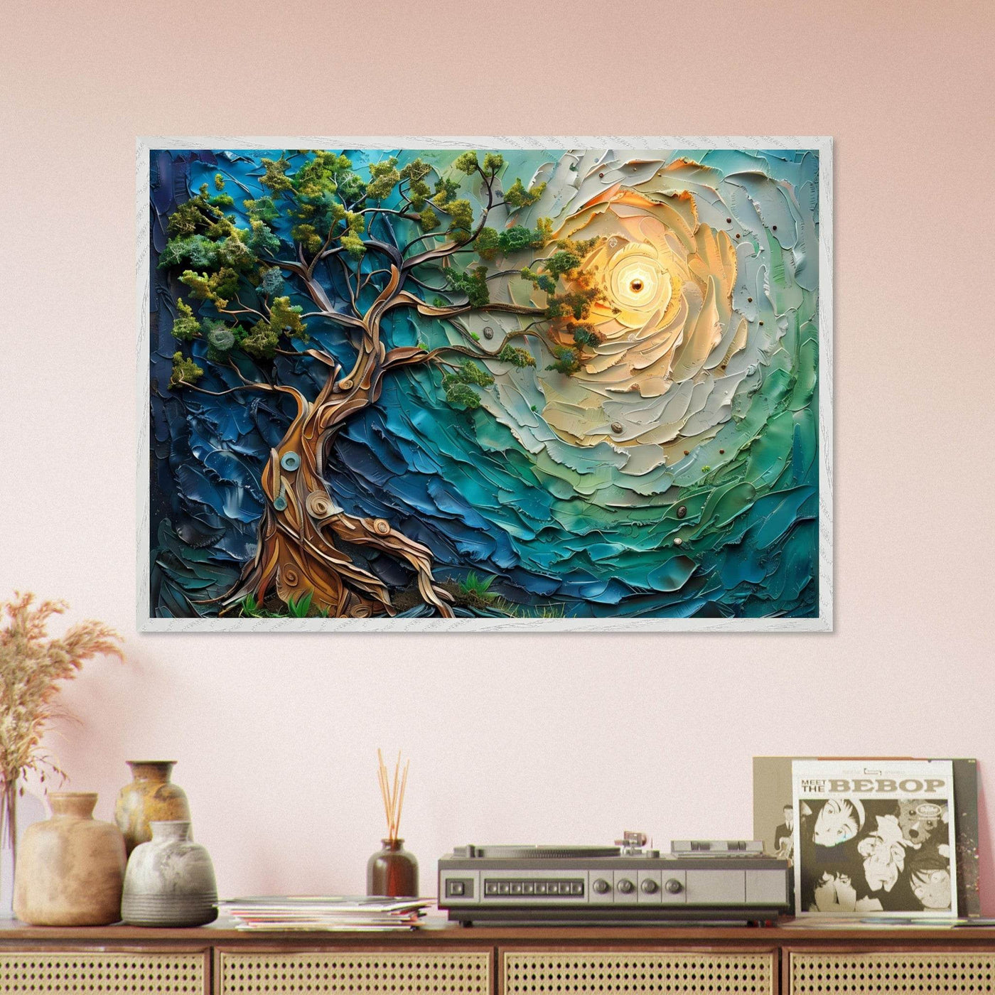 Textured Tree of Life - Vibrantwalls