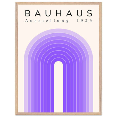 Bauhaus Ausstellung 1923 Violet - Vibrantwalls