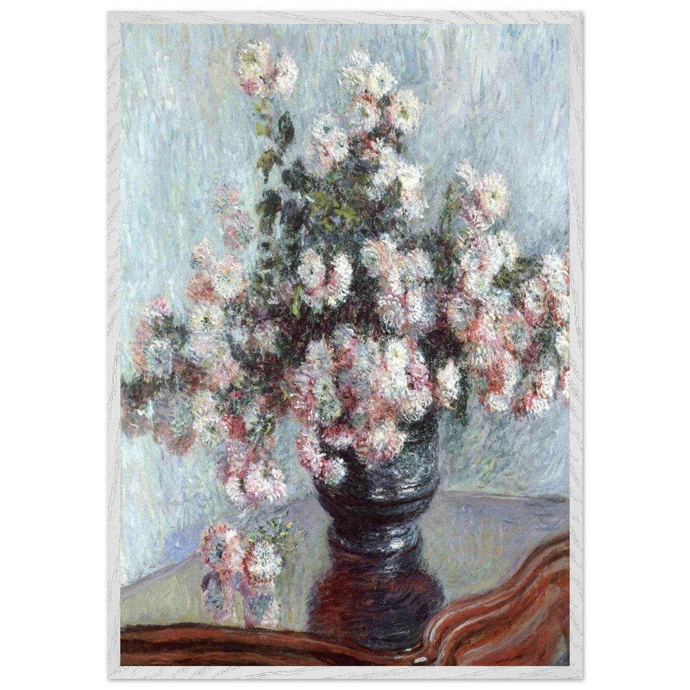 Chrysanthemums Floral Art - A Celebration of Floral Impressionism - Vibrantwalls