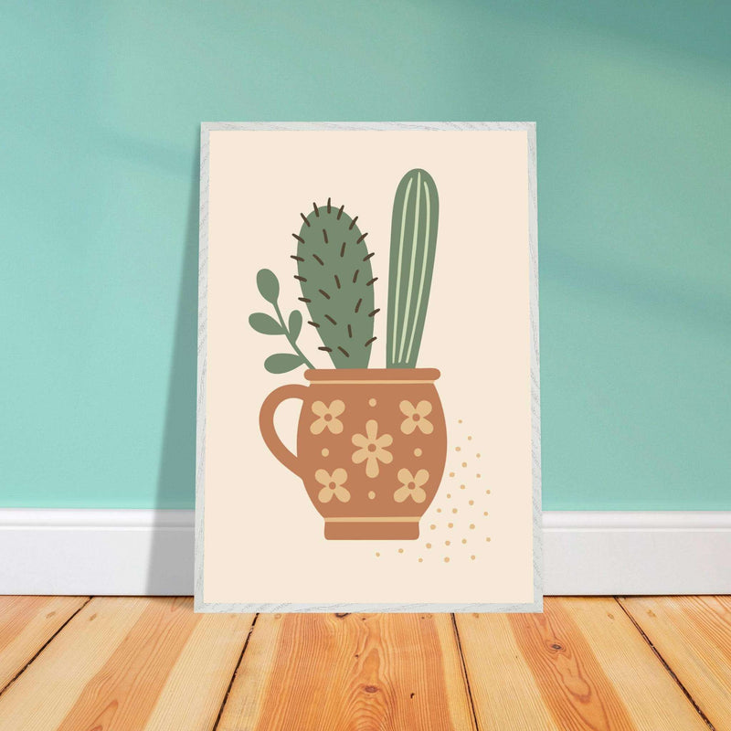 Cactus Bouquet Desert Botanical Wall Art - Vibrantwalls