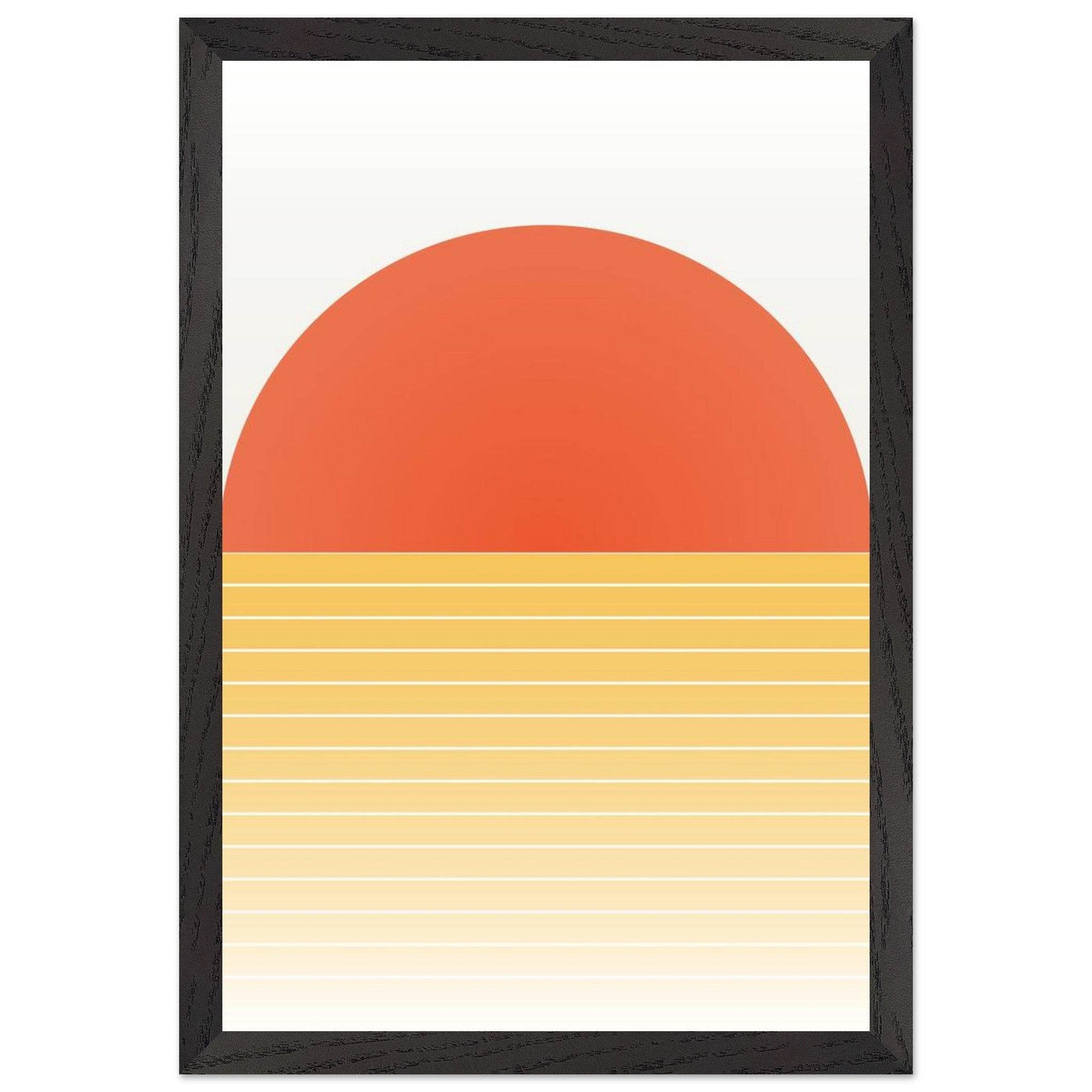 Bauhaus Sunset 1923 - Vibrantwalls