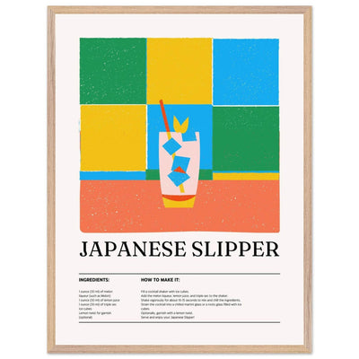 Japanese Slipper Cocktail Recipe - Vibrantwalls