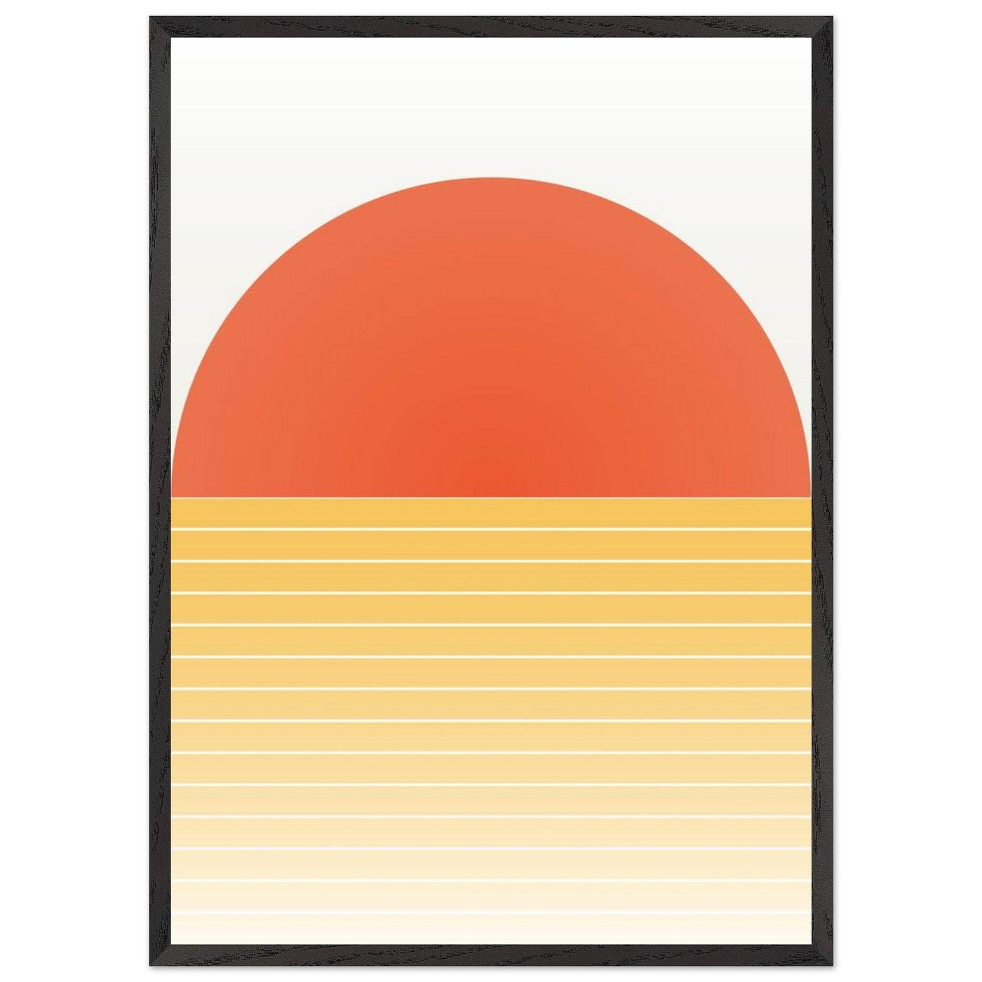 Bauhaus Sunset 1923 - Vibrantwalls