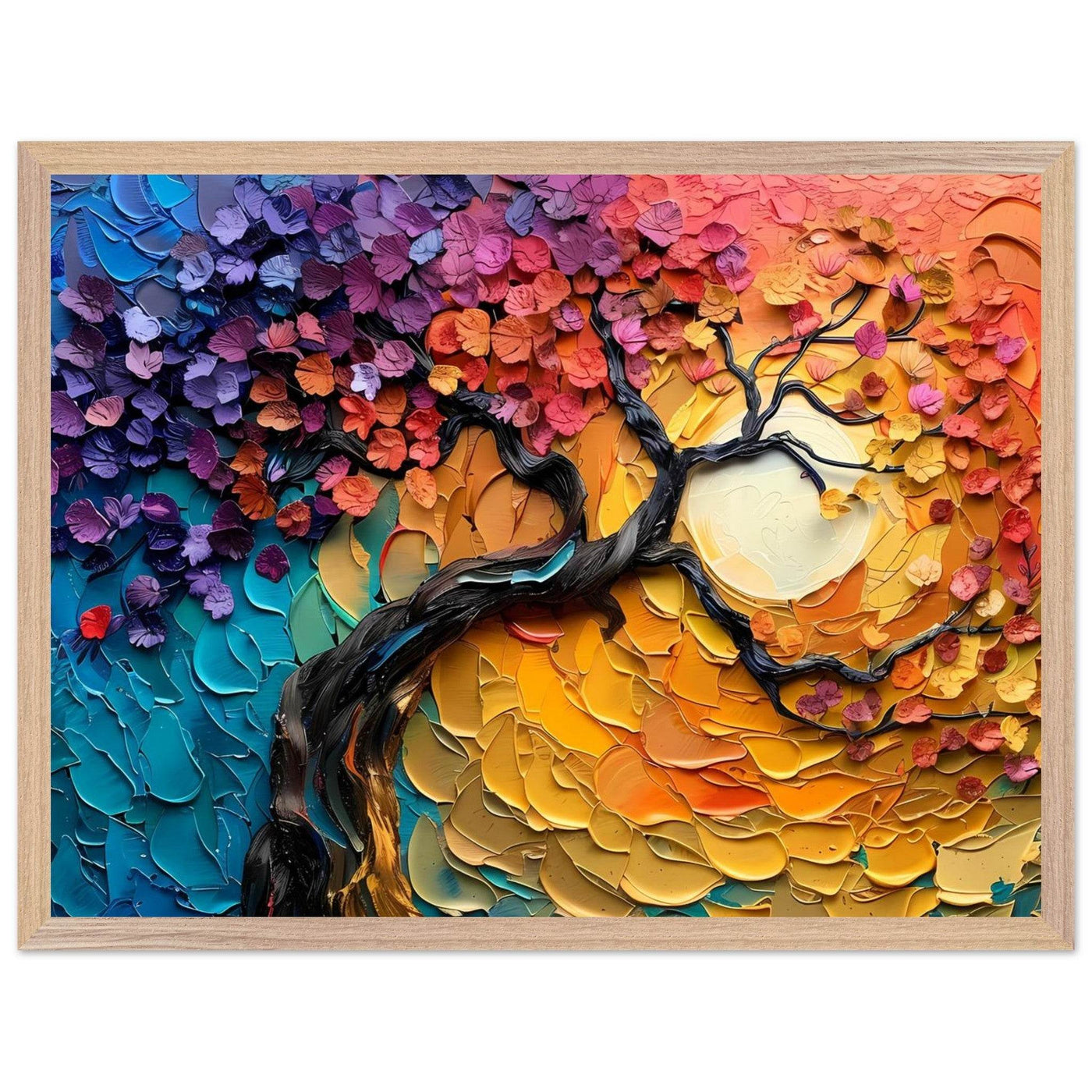 Tree of Life Abstract - Vibrantwalls