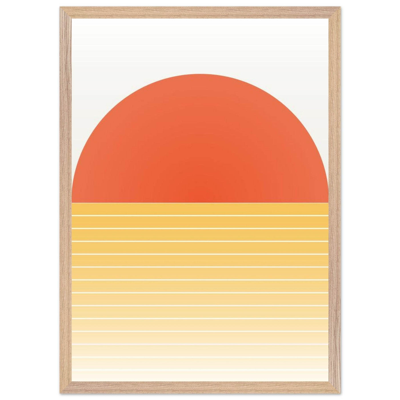 Bauhaus Sunset 1923 - Vibrantwalls