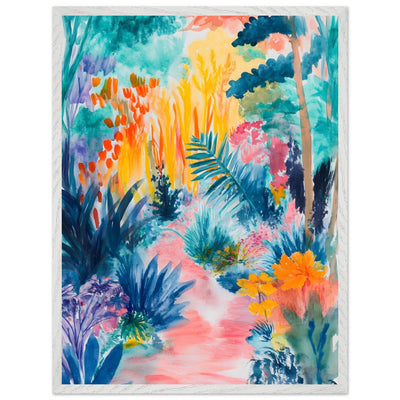 Abstract Tropical Garden Matisse I - Vibrantwalls