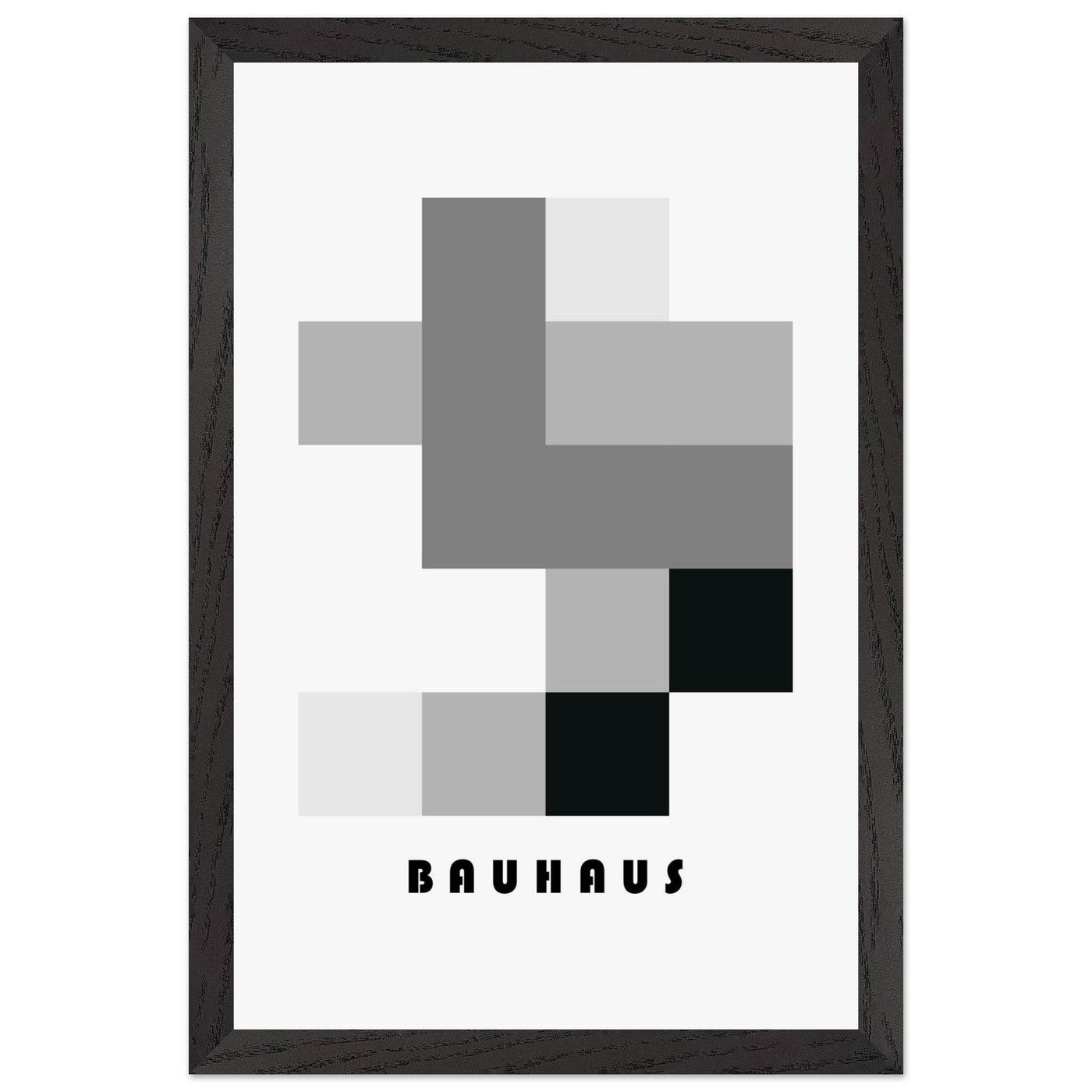 Bauhaus-Style Abstract Geometric - Vibrantwalls