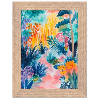 Abstract Tropical Garden Matisse I - Vibrantwalls