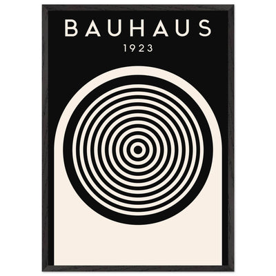 Bauhaus Black & Cream - Vibrantwalls