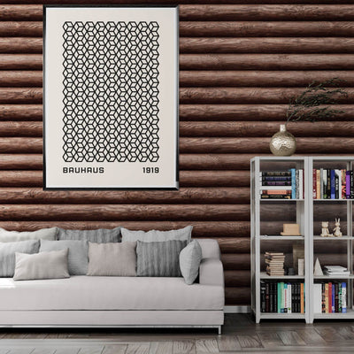 Bauhaus 1919 Geometric Cube Pattern Art Print – Modern Minimalist Framed Poster in Multiple Sizes - Vibrantwalls