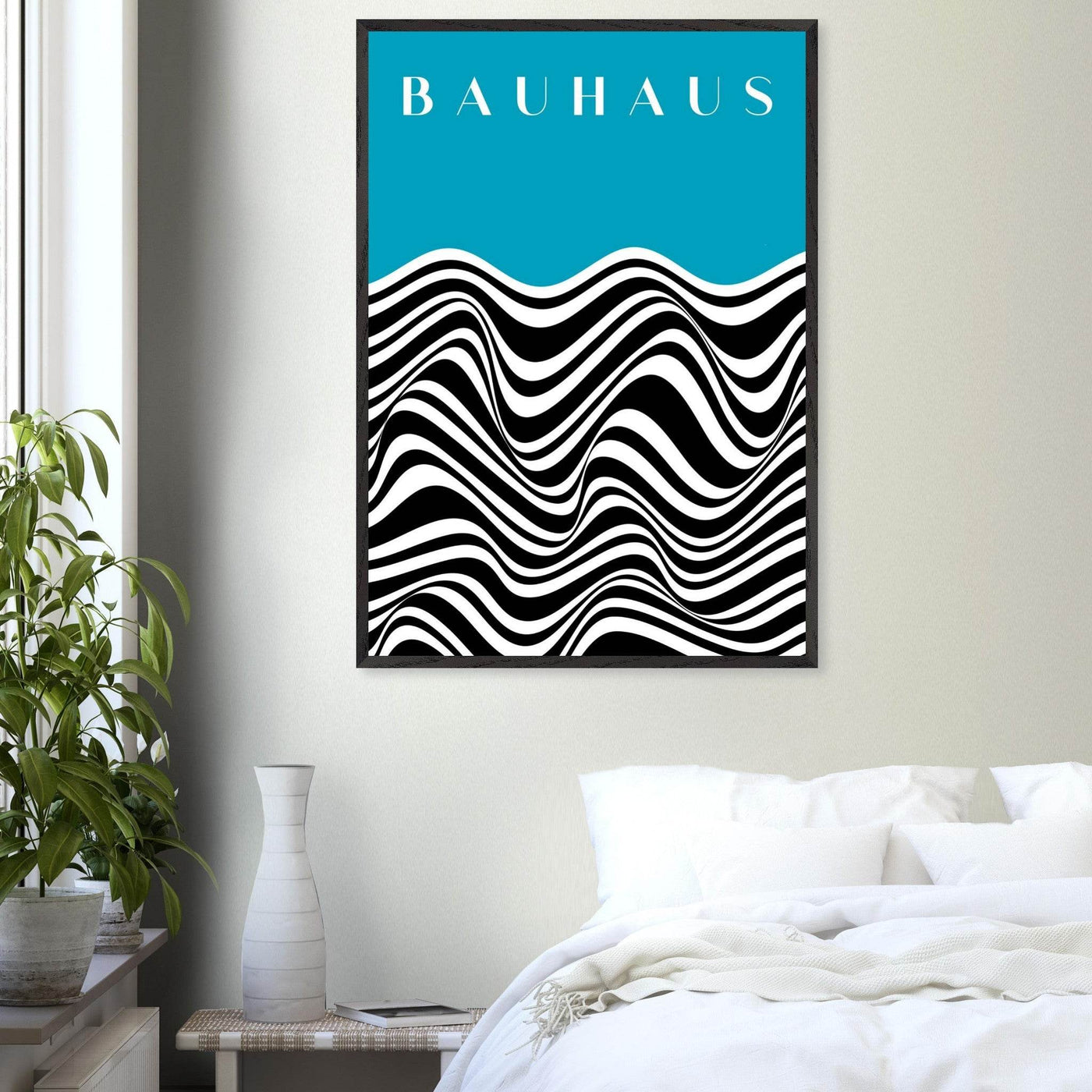 Bauhaus Optical Illusion - Vibrantwalls