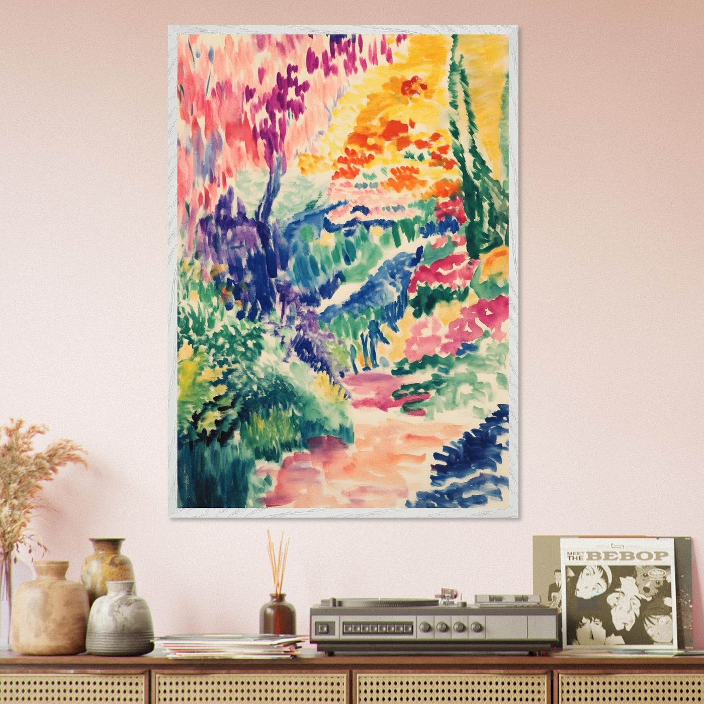 Abstract Garden Delights Henri Matisse - Vibrantwalls