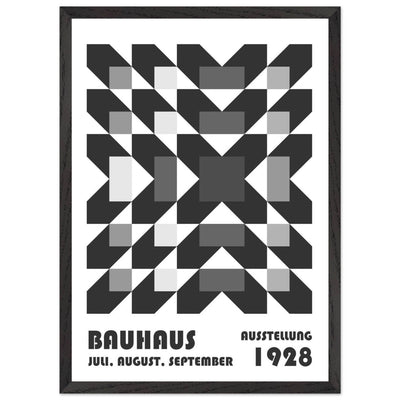 Bauhaus-Style Geometric Grid - Vibrantwalls
