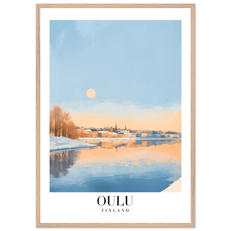 Oulu Finland Wall Art - Vibrantwalls