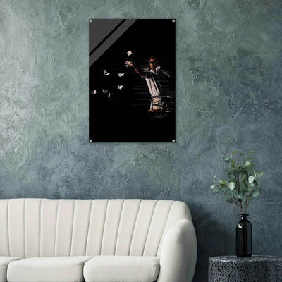 Leonardo DiCaprio Acrylic Art Piece - Catch Me If You Can - Vibrantwalls