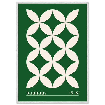 Bauhaus 1919 Green & Beige - Vibrantwalls