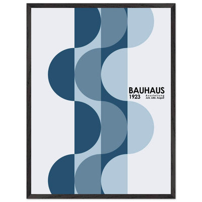 Bauhaus-Style The Blue Design - Vibrantwalls