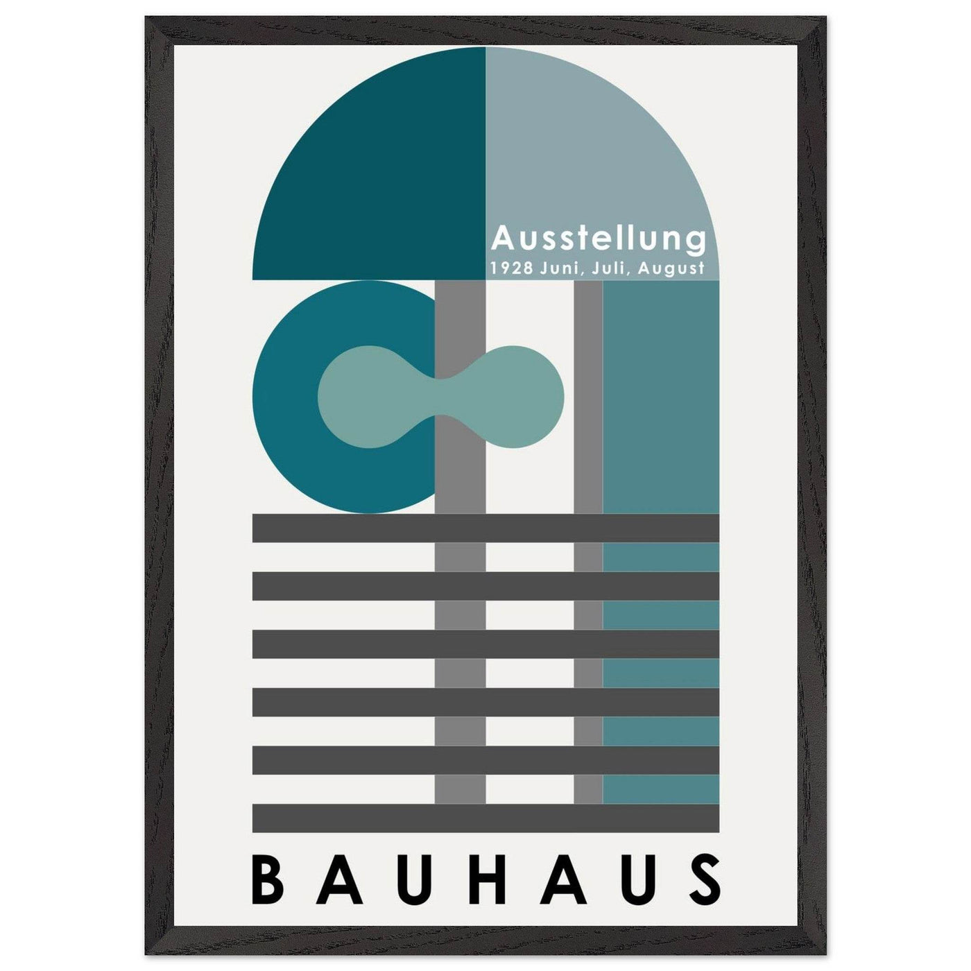 Bauhaus-Style 'Ausstellung 1928' - Vibrantwalls