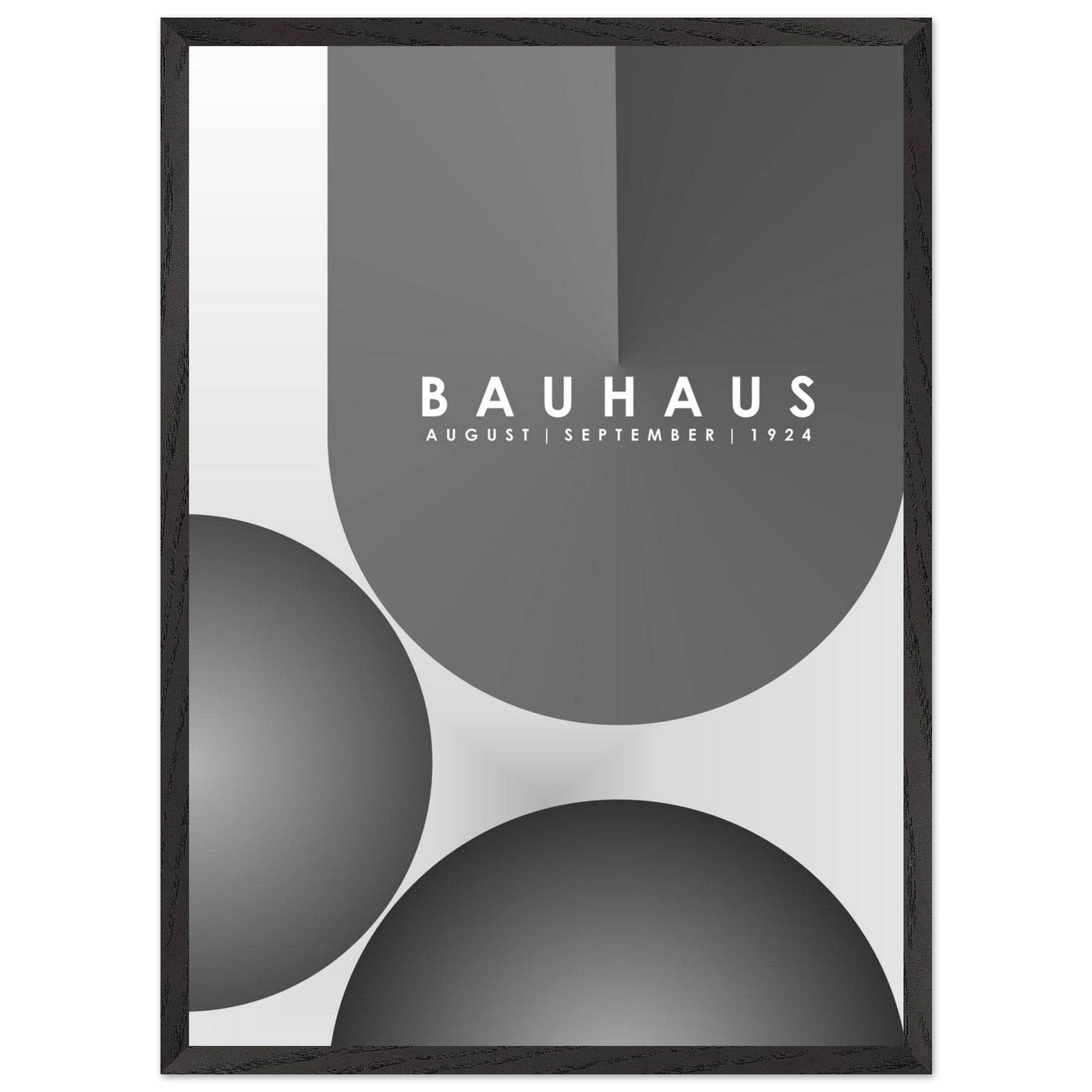 Bauhaus-Style The Blue Tunnel - Vibrantwalls