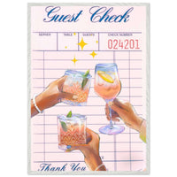 Retro Cocktail Recipe Classic Wall Art - Vibrantwalls