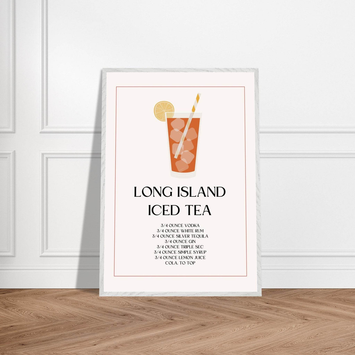Long Island Iced Tea Recipe Strong Cocktail - Vibrantwalls