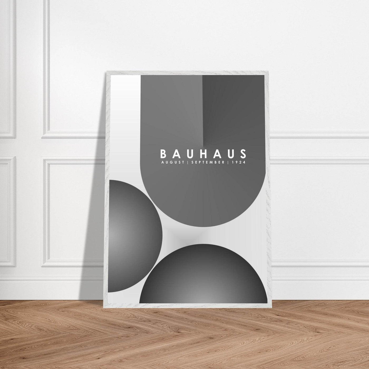 Bauhaus-Style The Blue Tunnel - Vibrantwalls