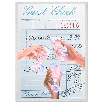 Vibrant Cocktail 'Guest Check' - Vibrantwalls