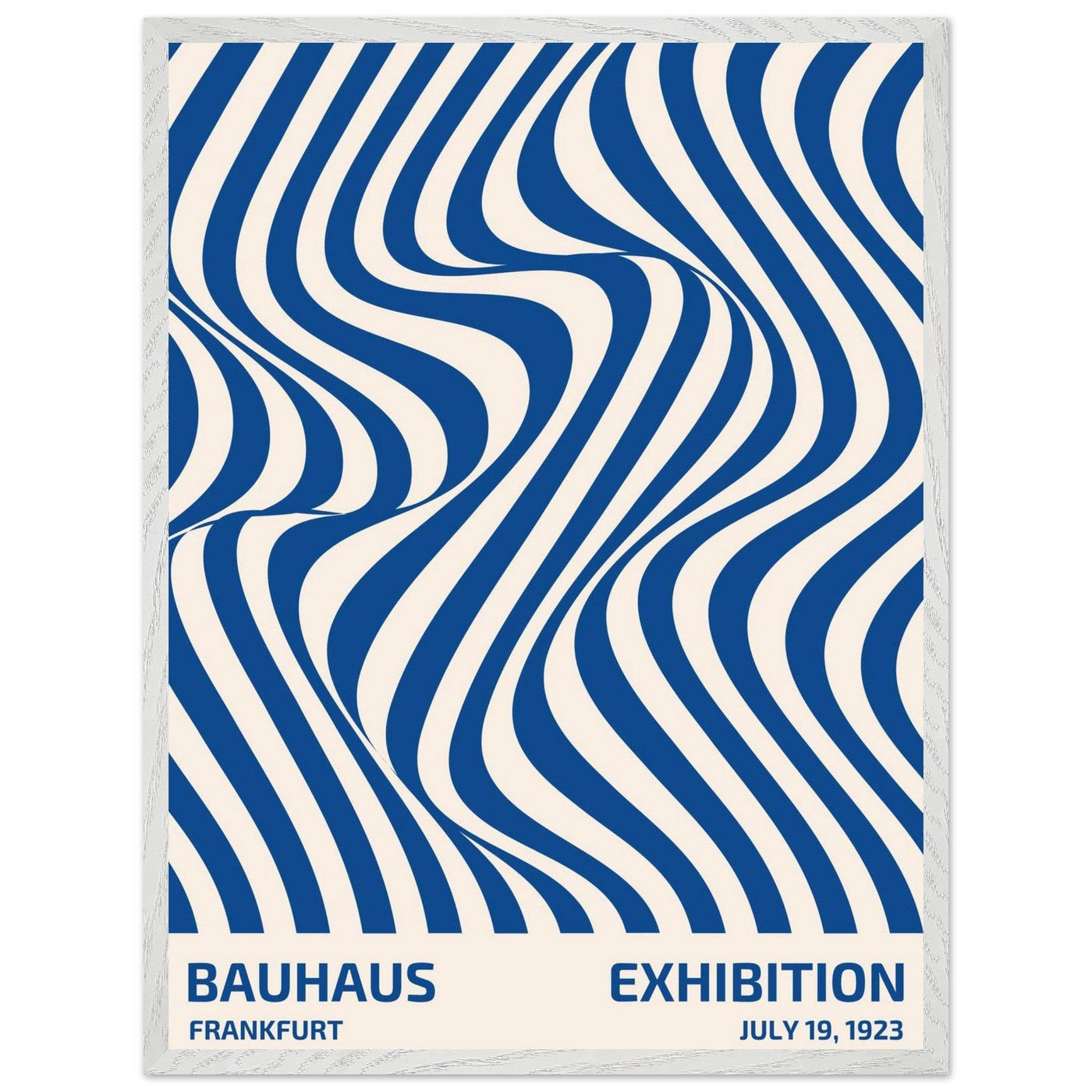 Bauhaus Ausstellung 1923 Op Art Wavy - Vibrantwalls