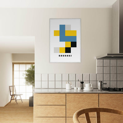Bauhaus Geometric Abstract - Vibrantwalls