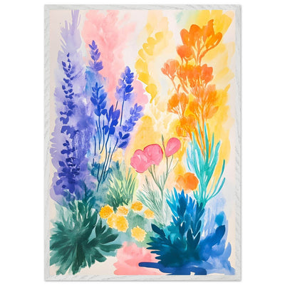 Abstract Floral Garden Matisse - Vibrantwalls