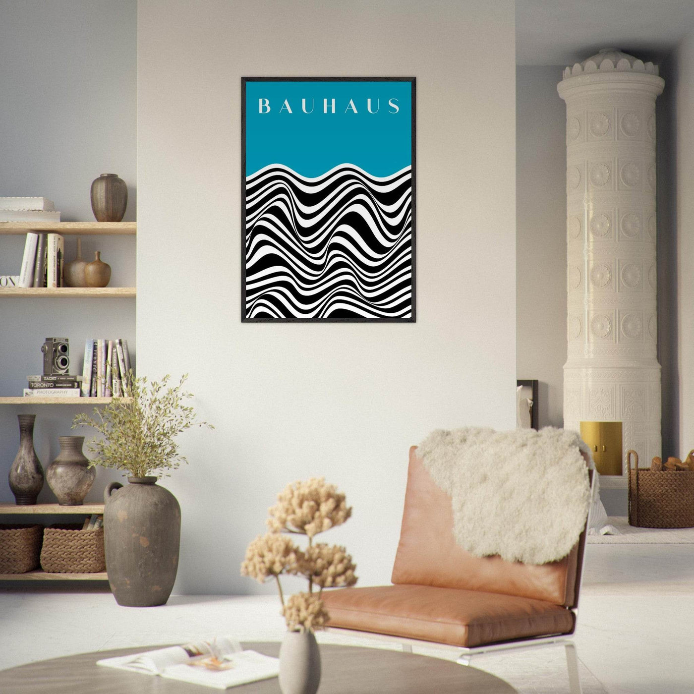 Bauhaus Optical Illusion - Vibrantwalls