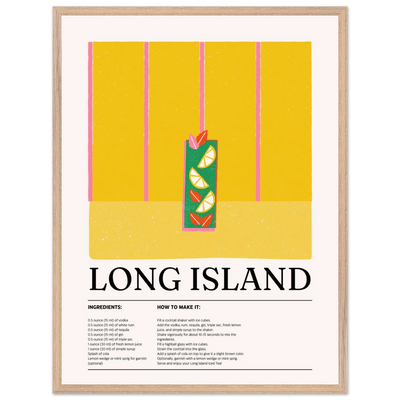 Long Island Iced Tea Recipe Party Drink - Vibrantwalls