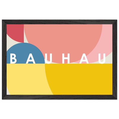 Bauhaus-Style 'The Blue Tunnel' - Vibrantwalls