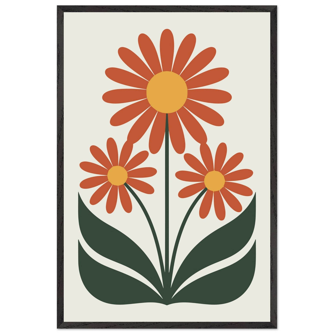 Abstract Floral Delight - Vibrantwalls