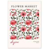 Lyon Flower Market Wall Art - Vibrantwalls