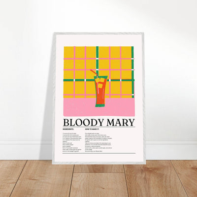 Retro Bloody Mary Cocktail Recipe - Vibrantwalls