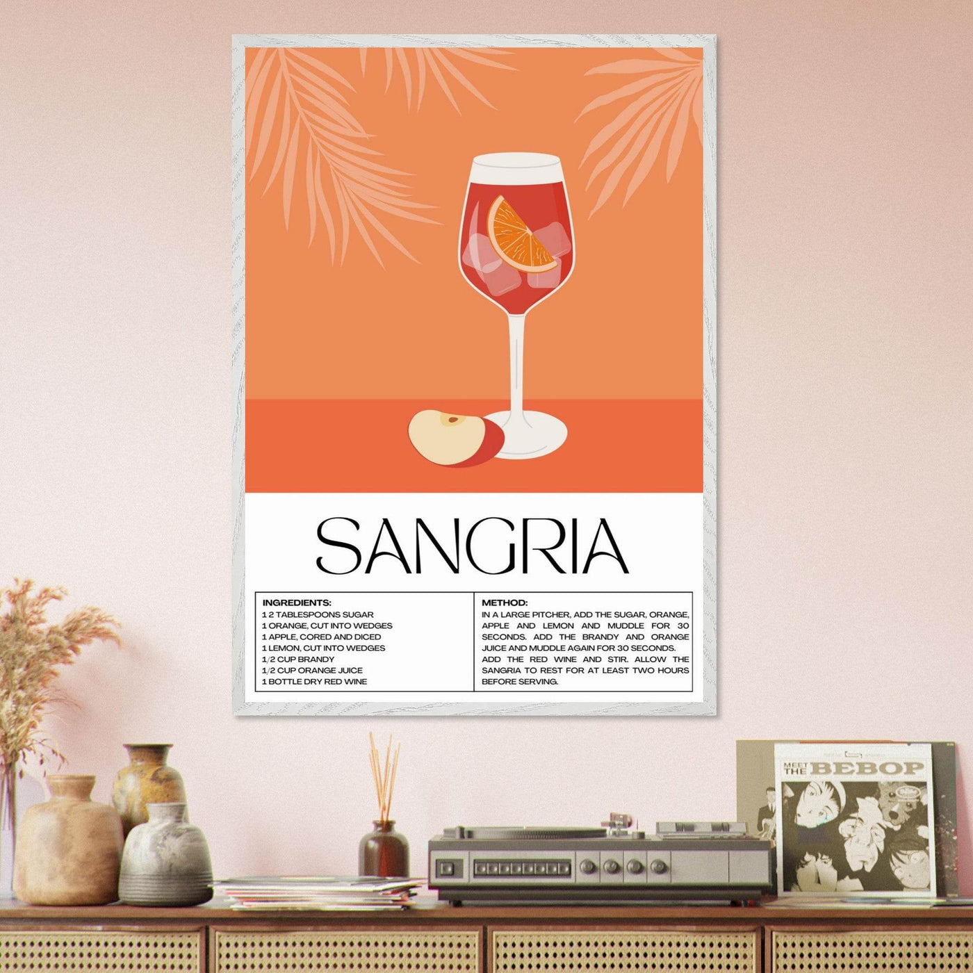 Sangria Cocktail Recipe - Vibrantwalls