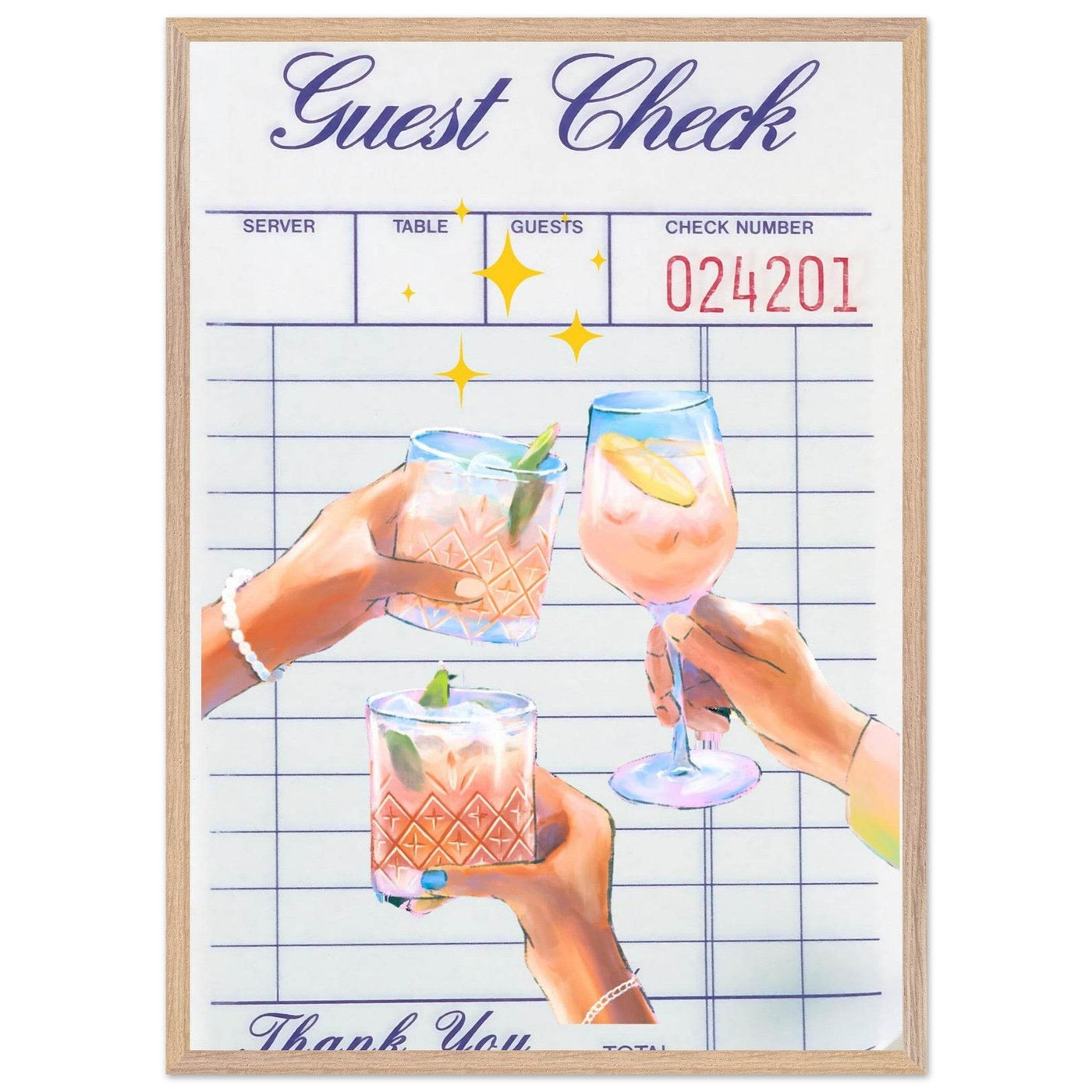 Gin & Tonic Cheers - Vibrantwalls