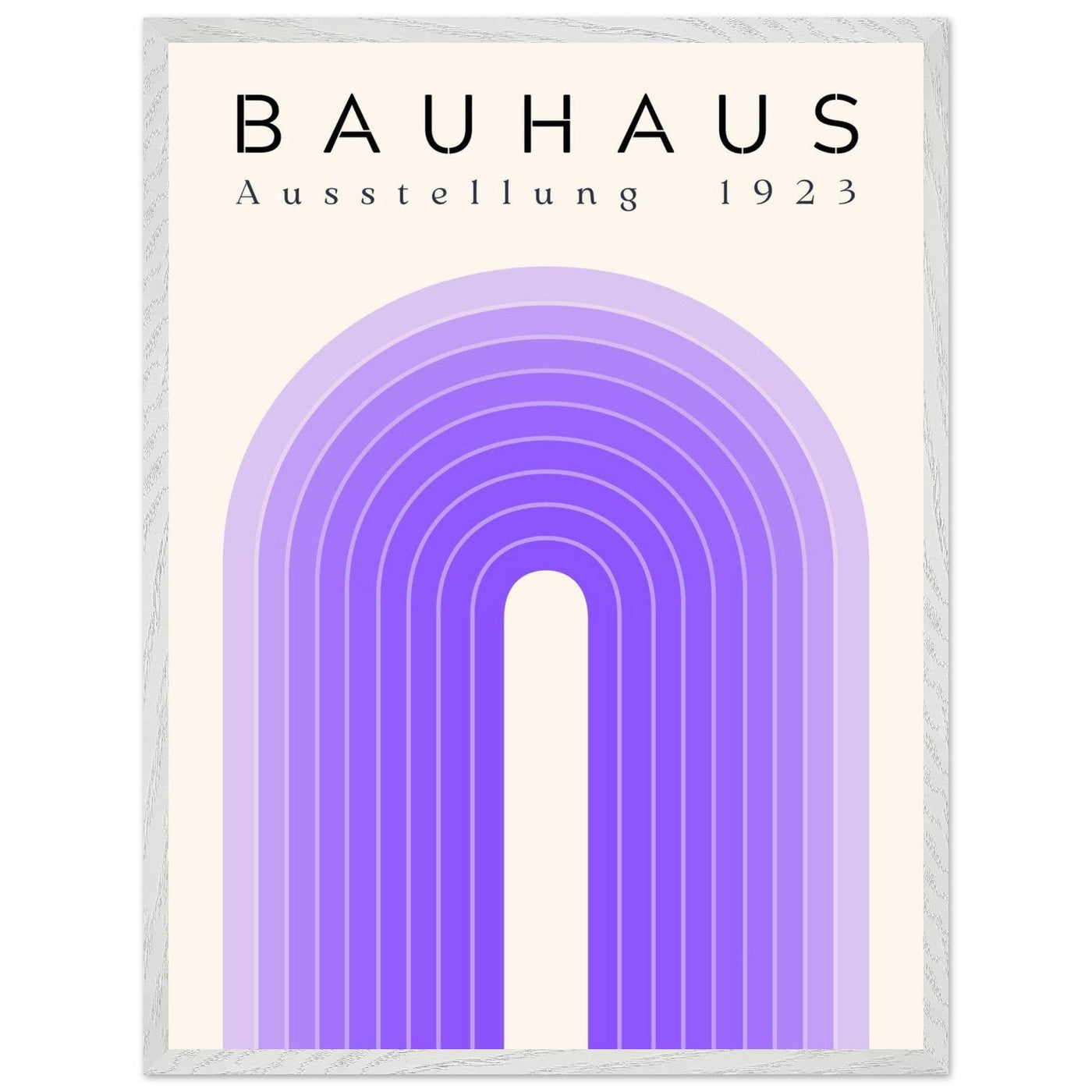 Bauhaus Ausstellung 1923 Violet - Vibrantwalls