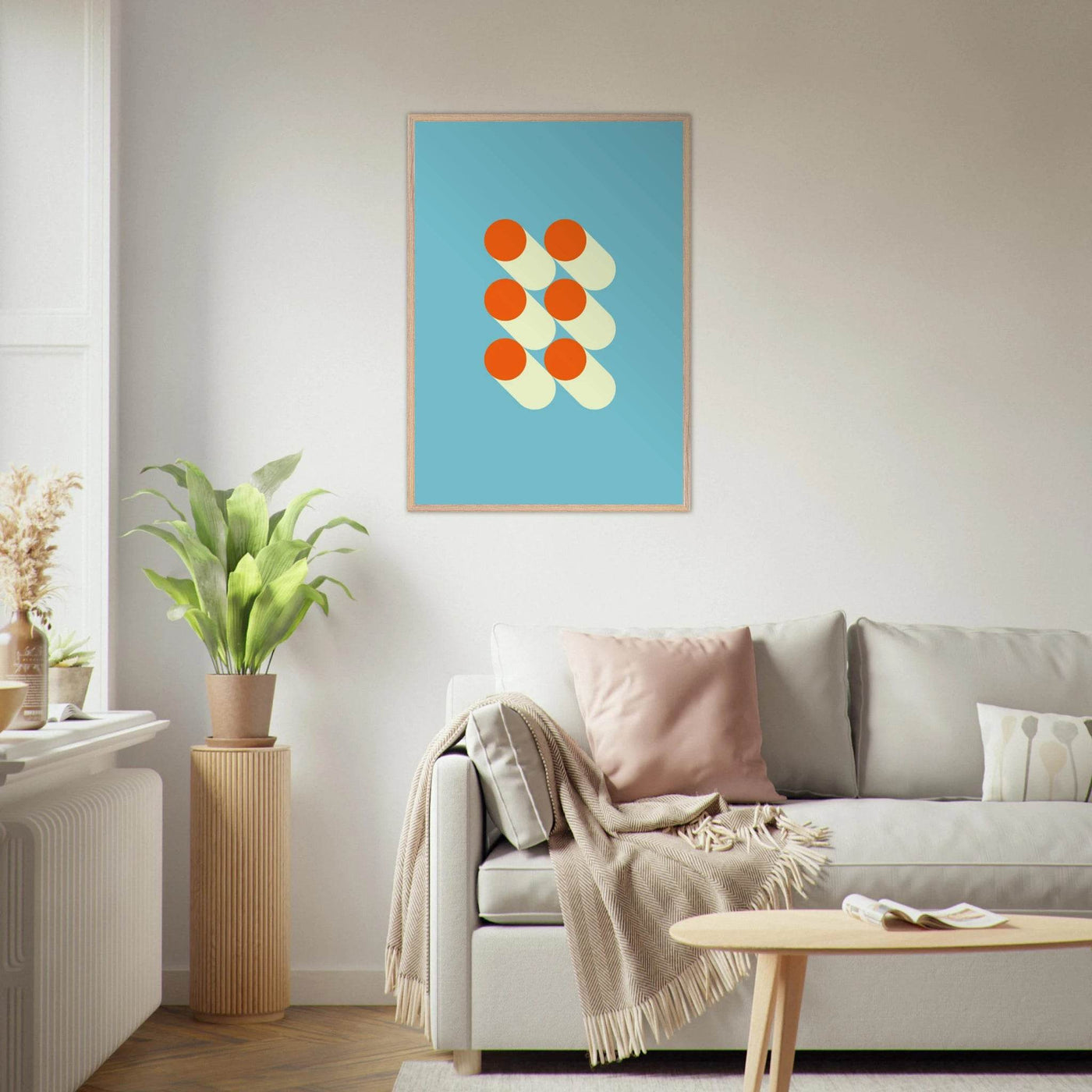 Abstract Geometric Print - Vibrantwalls