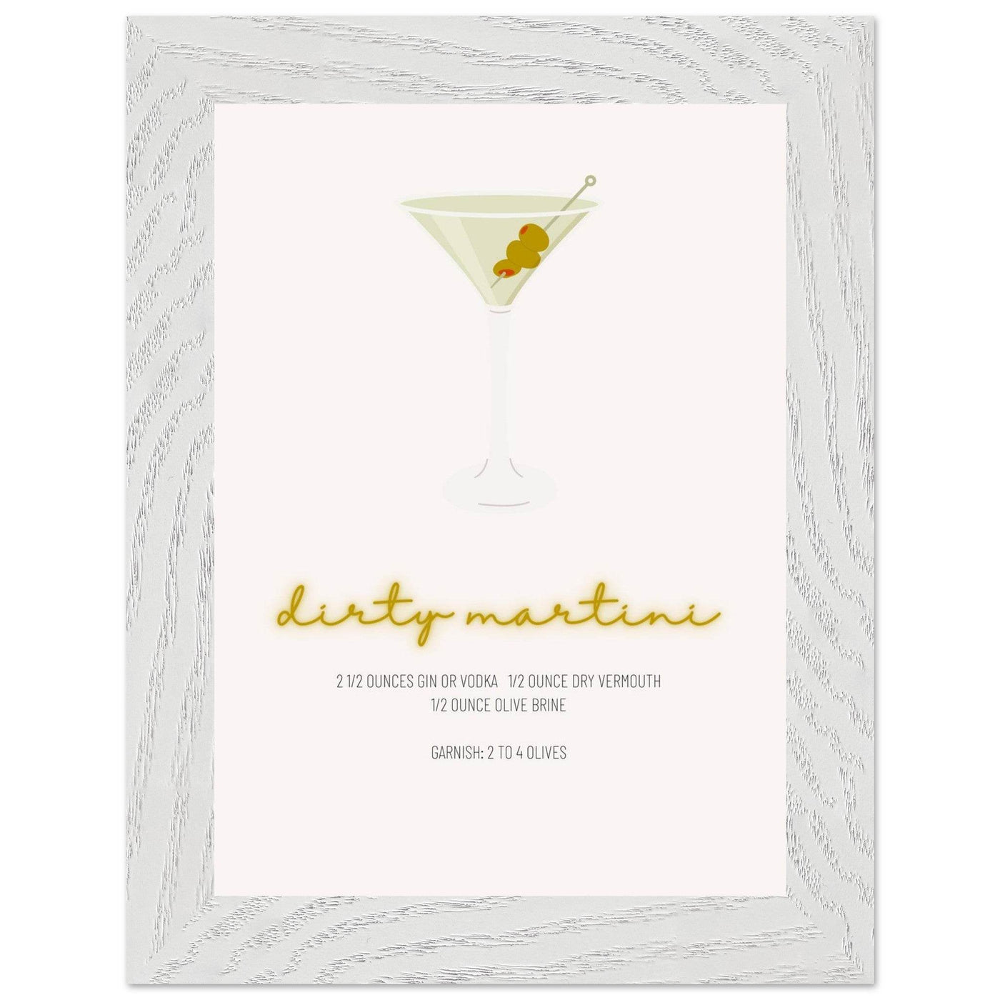 Dirty Martini Recipe - Vibrantwalls