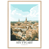 Stuttgart Germany Wall Art - Vibrantwalls