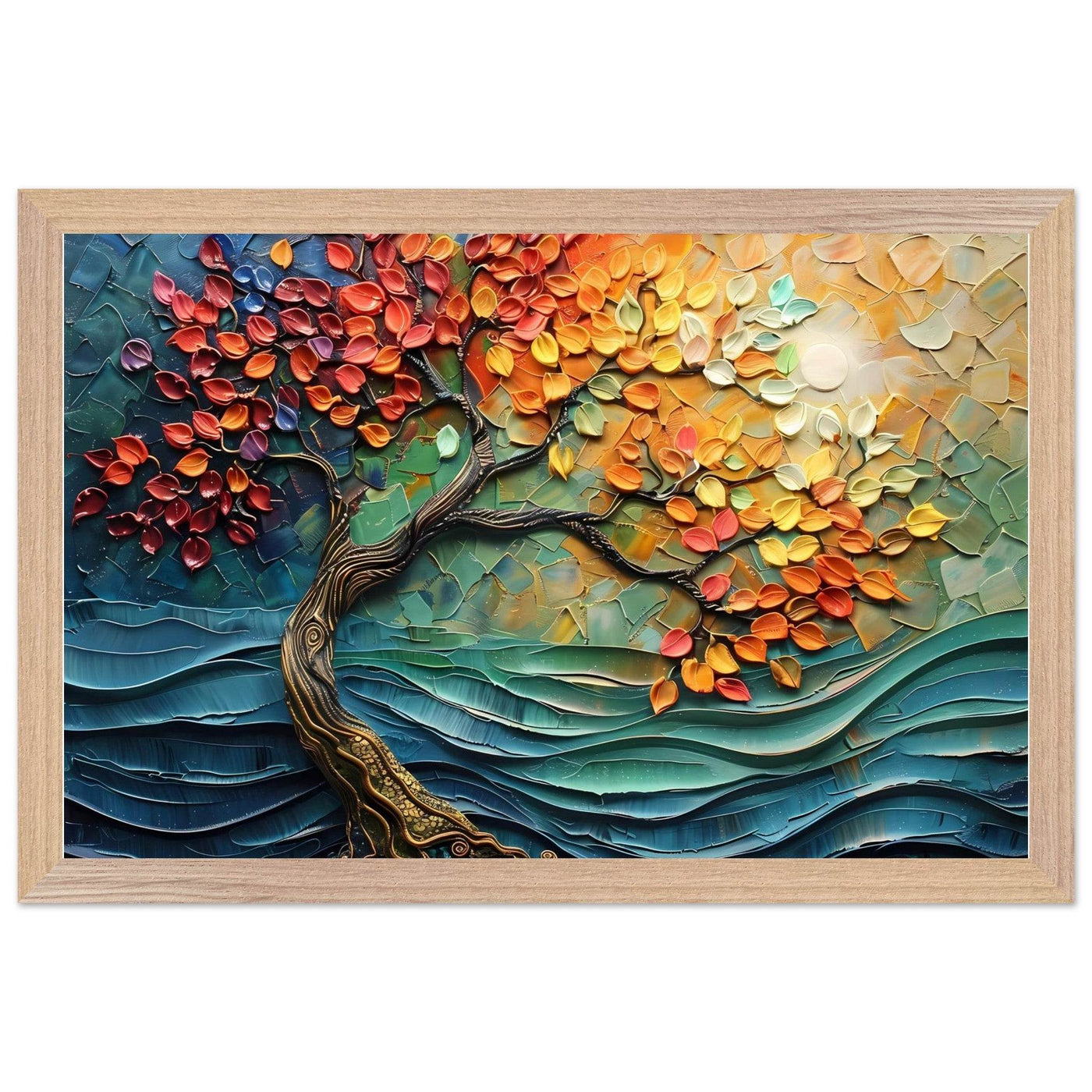 Abstract Tree of Life - Vibrantwalls