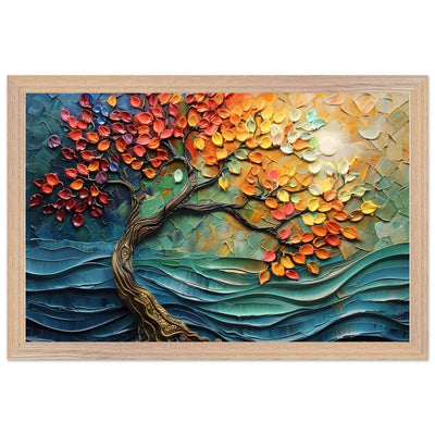Abstract Tree of Life - Vibrantwalls
