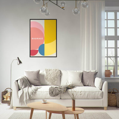 Bauhaus Geometric Art - Embrace Modern Harmony in Design - Vibrantwalls