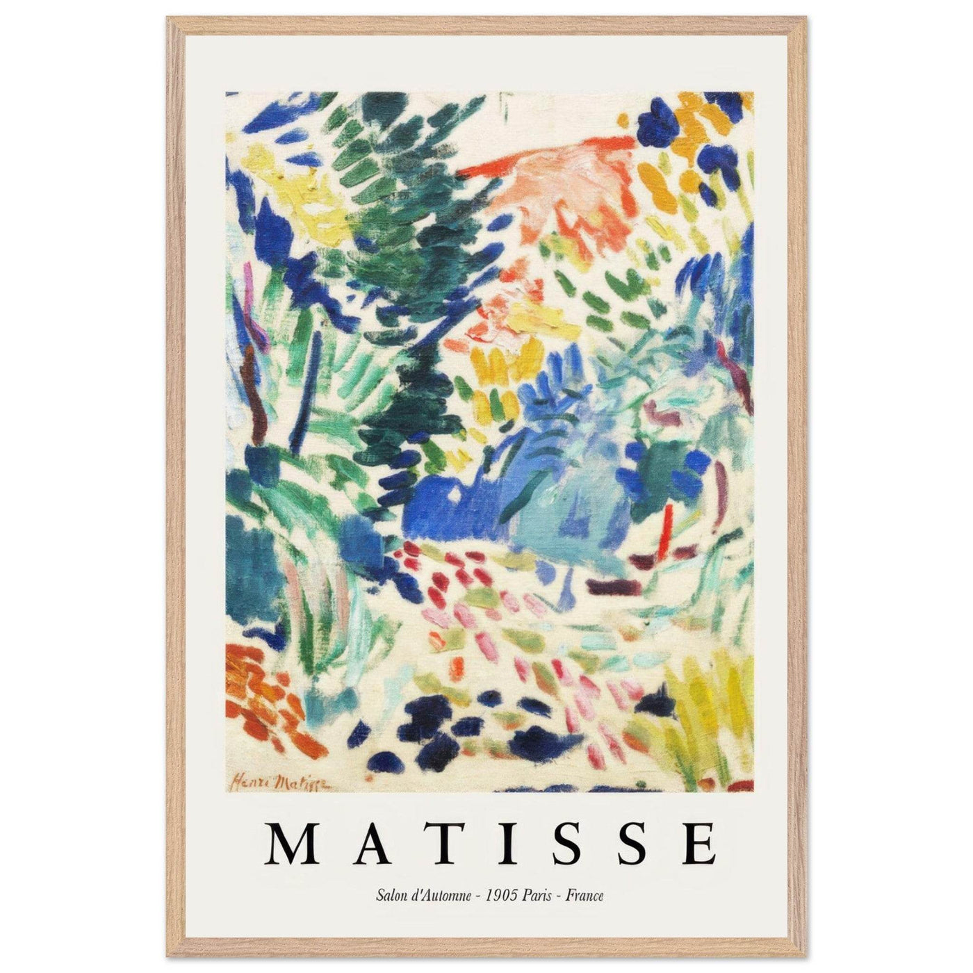 Matisse Collioure Landscape Painting - Vibrant Colors and Artistic Expression - Vibrantwalls