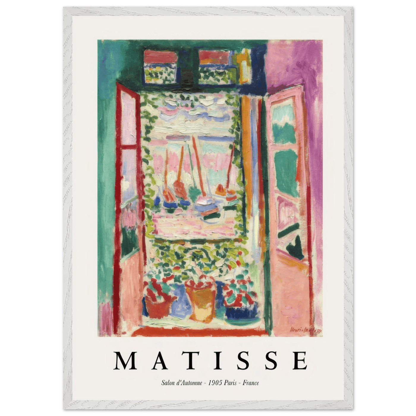 Matisse Open Window Art - Captivating Piece for Modern Decor - Vibrantwalls