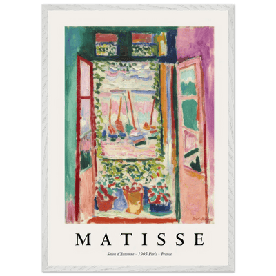 Matisse Open Window Art - Captivating Piece for Modern Decor - Vibrantwalls