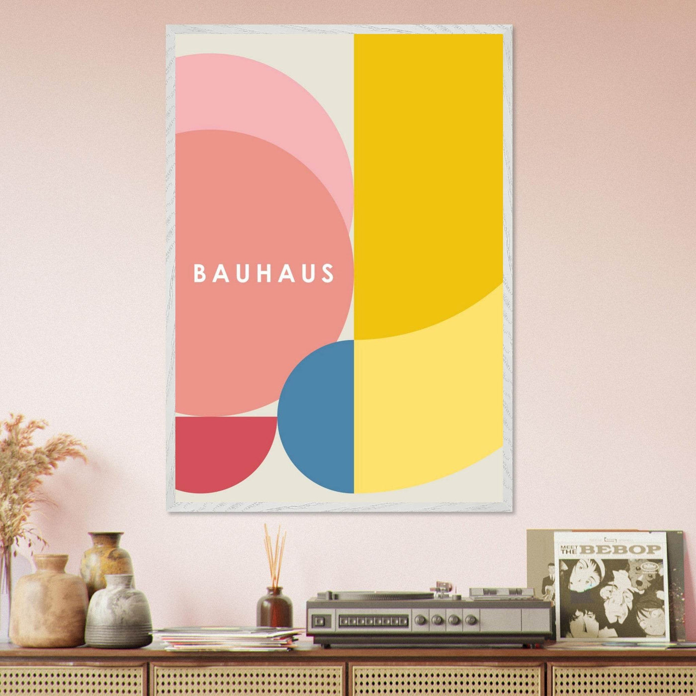 Bauhaus Geometric Art - Embrace Modern Harmony in Design - Vibrantwalls