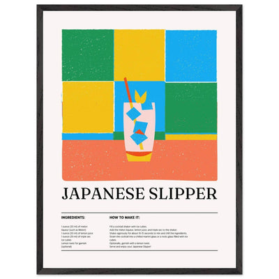 Japanese Slipper Cocktail Recipe - Vibrantwalls